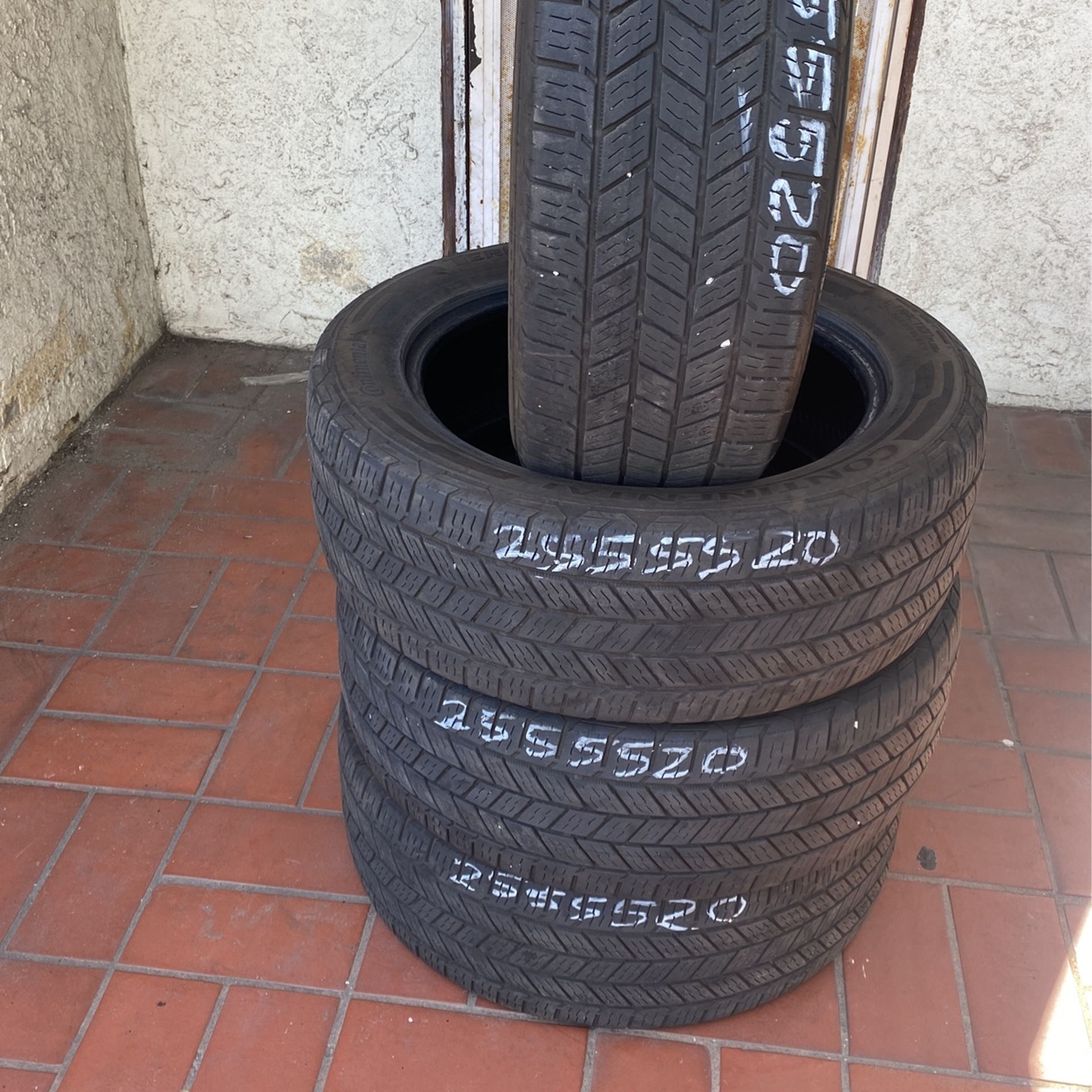 Set Of Used Continental Tires