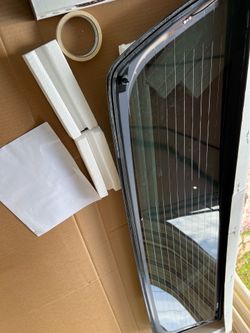 2016 Chevy Silverado 2500HD Rear window