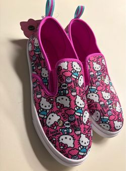 Hello Kitty Slip-On Canvas Sneakers