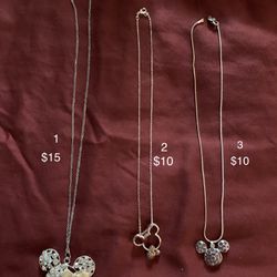 Disney Jewelry (Individual prices listed in photo and below)