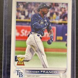 Topps 2022 Wander Franco Rookie Baseball Card #215