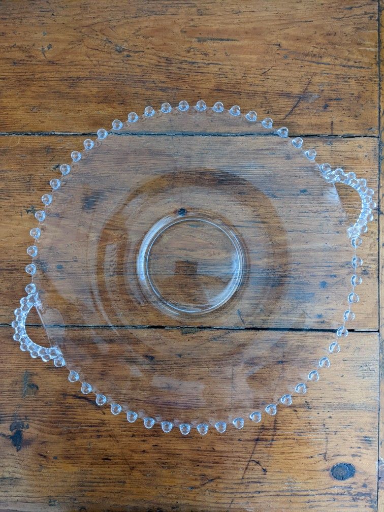 2 Candlewick Platers