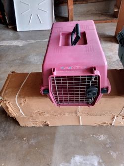 Two pet carriers