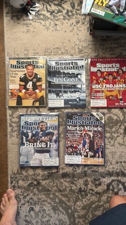 Sports illustrated magazines