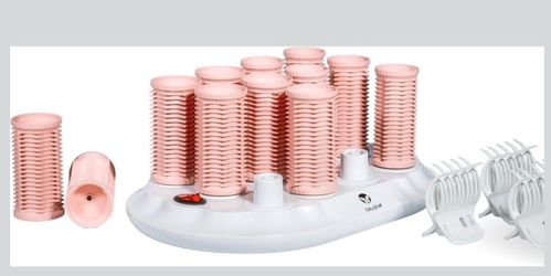 CALISTA Tools Ion Hot Rollers Short Set - 12 piece 1 Short 1” - medium 1.25”