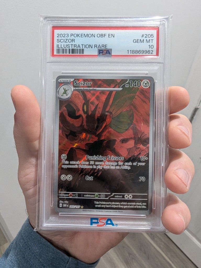 Scizor Illustration Rare - PSA 10