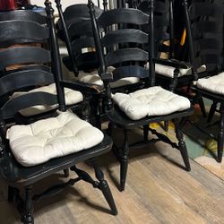 6 Chairs In Fair Condition 
