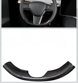 Real carbon fiber bottom steering wheel cover