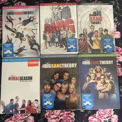 Big Bang Theory 6 Sealed Seasons 
