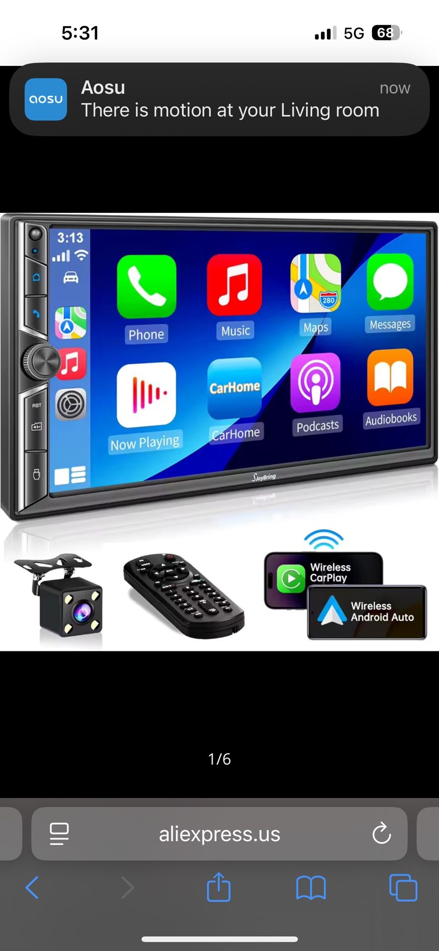 Touchscreen Stereo