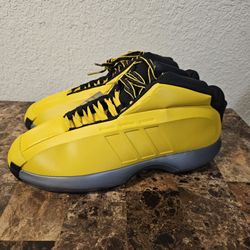 New Adidas Crazy 1 Sunshine Kobe Bryant Basketball Shoes GY3808 Men’s Size 10