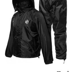 Rain Suit_black (Unisex)