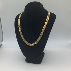 22K Gucci Link Necklace