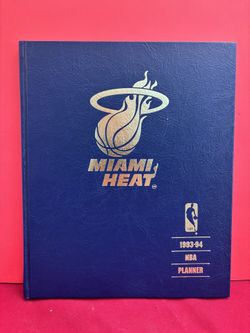 1993-94 Nba Miami Heat Planner Book
