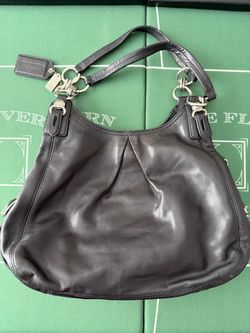 COACH Madison Mia Maggie Leather Shoulder Bag - 3 Compartments - EUC. 19x14