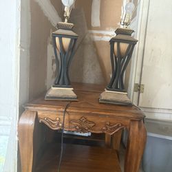 Table And Lamp