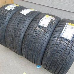 4 New Old Stock 265 35 22 Pirelli Scorpion Winter Tires 102V XL Date 2020