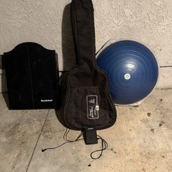 3 EN UN PRECIO DARDOS- BOSU BALANCE STRENGTH TRAINER ! GUITAR  Case 