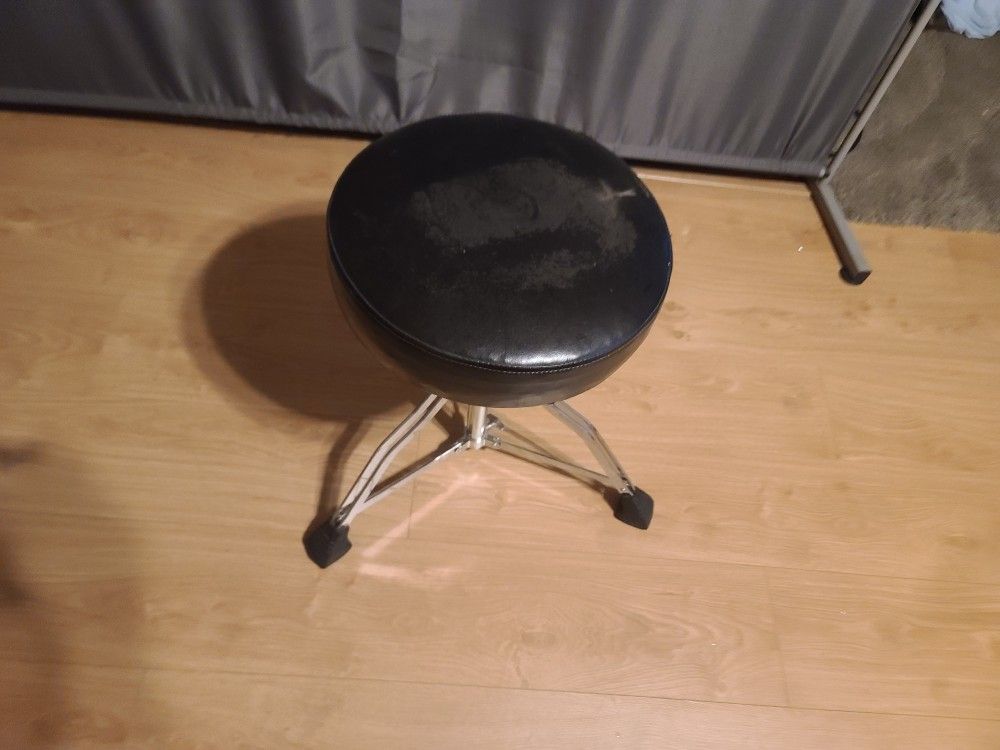 HEAVY-DUTY DOUBLE BRACED LEG DRUM SEAT or DRUM THRONE