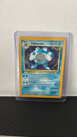 Italian 1st Edition Poliwrath Base
