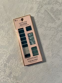 32 GEL NAILS STRIPS ~ ULTRA SHINE GEL PALETE ~ DASHING DIVA ~ NEW