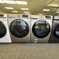 New Samsung Washer And GAS dryer