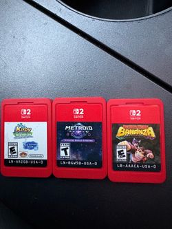 Bundle of 3 games for Switch 2