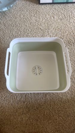 Portable Wash Tub w/ Microfiber towels