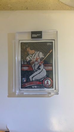 2020 Topps Project 2020 Mike Trout Designed By Joshua Vides