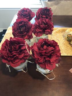 Wedding hangers-mason jar