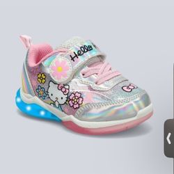 Hello kitty light up shoes 8C