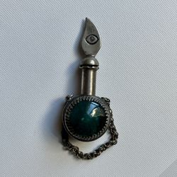 Antique Rare Moroccan Surmadani Eye Kohl Bottle 