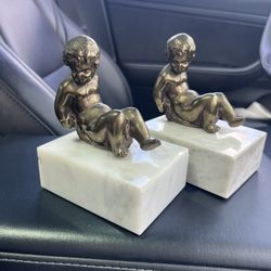 Cherub Italian Marble Book stands 