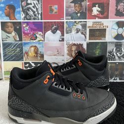 Jordan 3 Fear 2025 Pair size 9