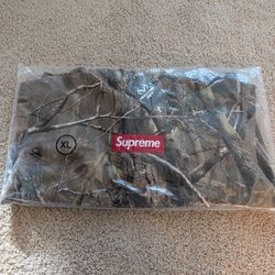 Supreme Box Logo Hooded Sweatshirt (FW25) Realtree AP Camo SZ XL