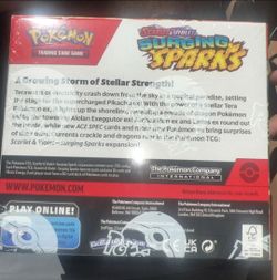 POKEMON! Sealed  Surging Sparks  booster Box