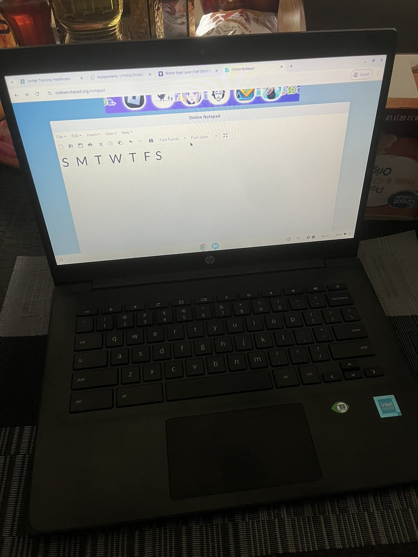 HP CHROMEBOOK PERFECT CONDITION
