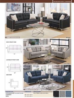 Sofa and loveseat‼️ WE FINANCE ‼️ DELIVERY AVAILABLE