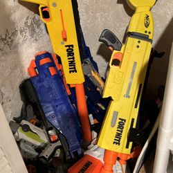 Huge Nerf Blaster Lot 