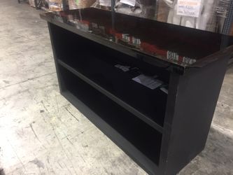 Black desk top