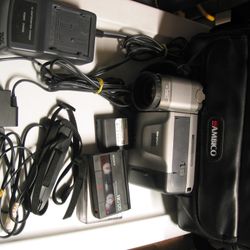 Vintage Sharp ViewCam VL-E650U Video8 Video camcorder 8mm Cassette Playback Tape Player Camera
