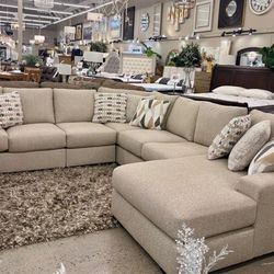 Sectional custom same day delivery no money down no credit need 0% interest