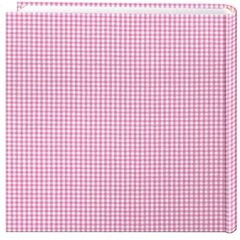 Hard Covered 12" x 12", Red Gingham Fabric, Memory Book/Photo Album Brand New 3 Quantity