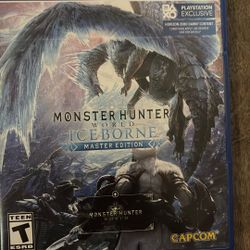PS4 Monster Hunter Iceborne Master Edition