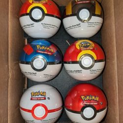 Pokemon Poke Ball (6 Pack)