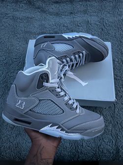 Jordan wolf grey 5’s