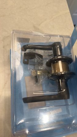 Oil rubbed bronze new door handle
