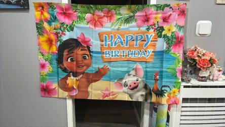 Moana party decorations