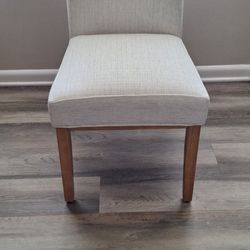 HomePop Kolbe Upholstered Dining Chair - Stain-Resistant Woven Fabric, 19.5" Seat Height, (Single Pack)