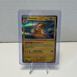 pawmot pokemon card Pawmot Illustration Rare Scarlet & Violet Bae 209/198, NM Pokemon Card main image 0